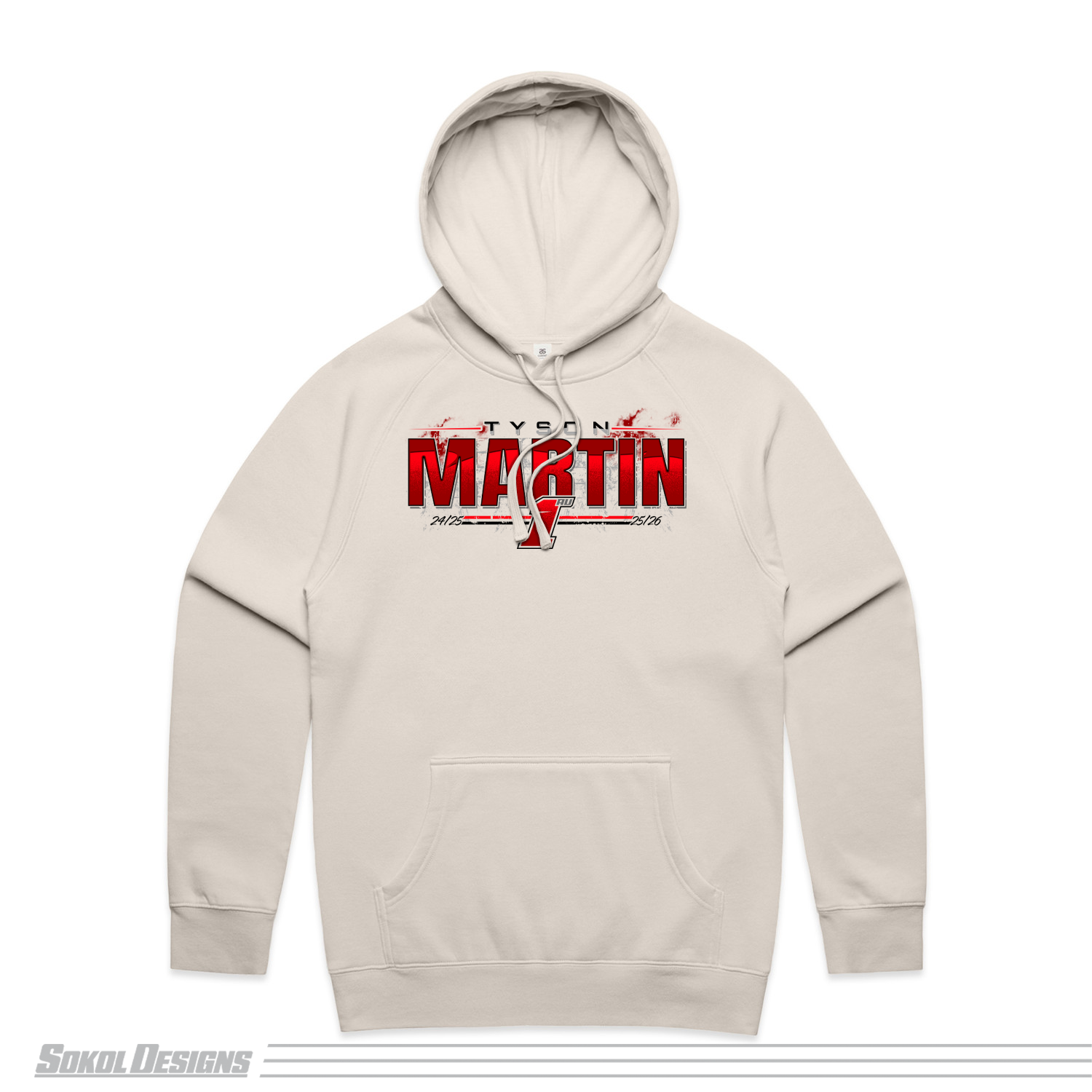 (PRE-ORDER) Back to Back Australian Champion Hoodie - Bone